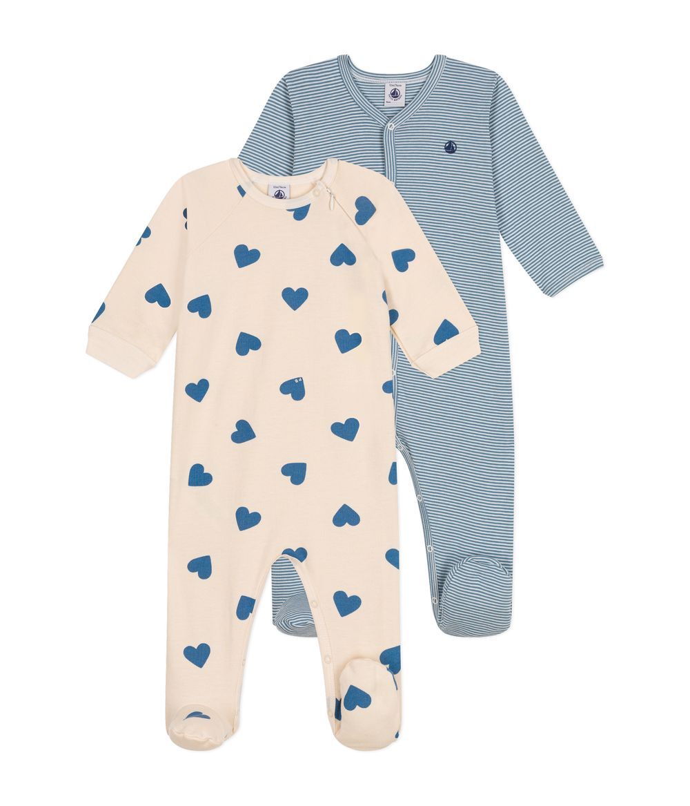 Petit Bateau - 2pc-Set - Babies' Cotton Pyjama Suit