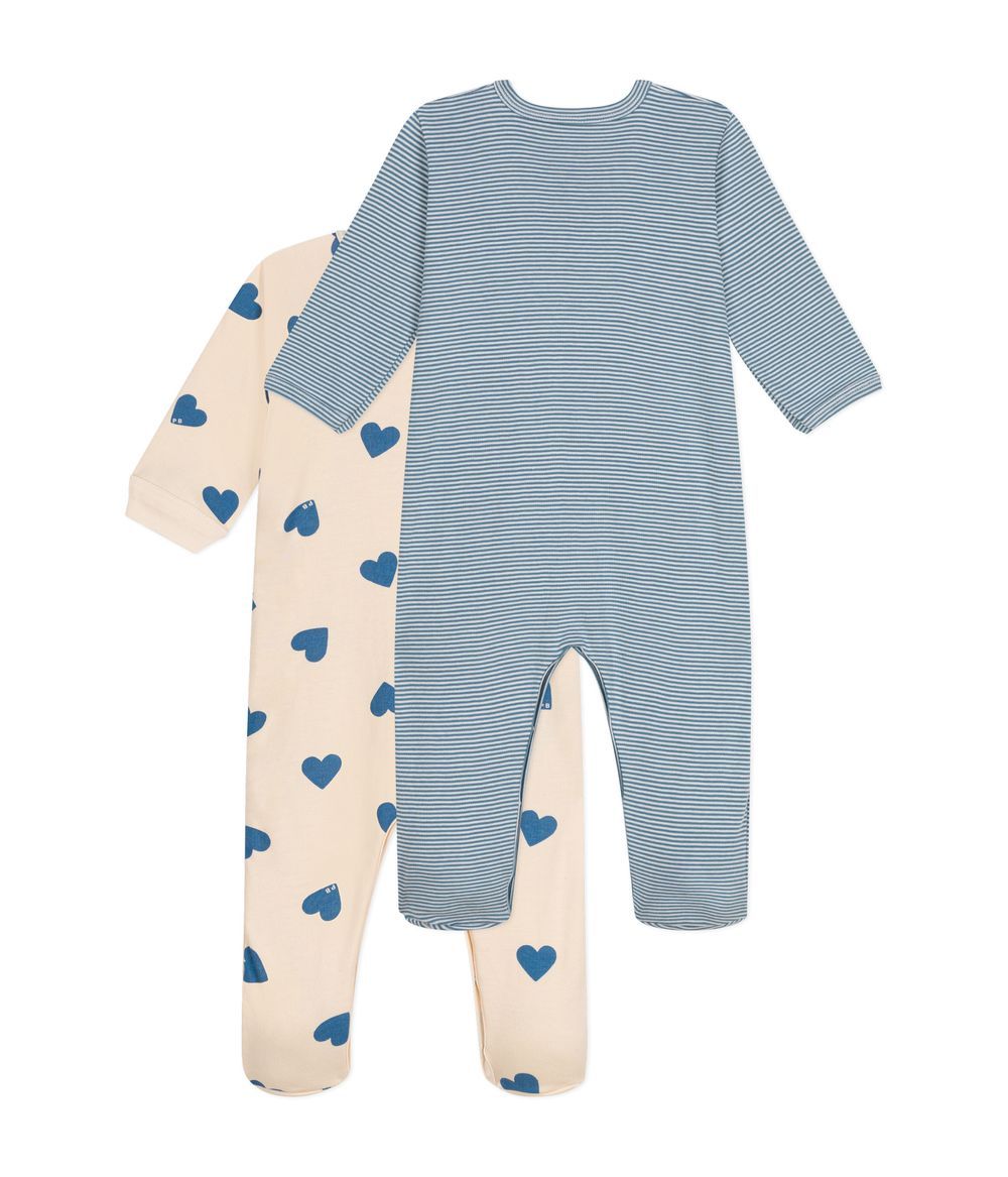 Petit Bateau - 2pc-Set - Babies' Cotton Pyjama Suit