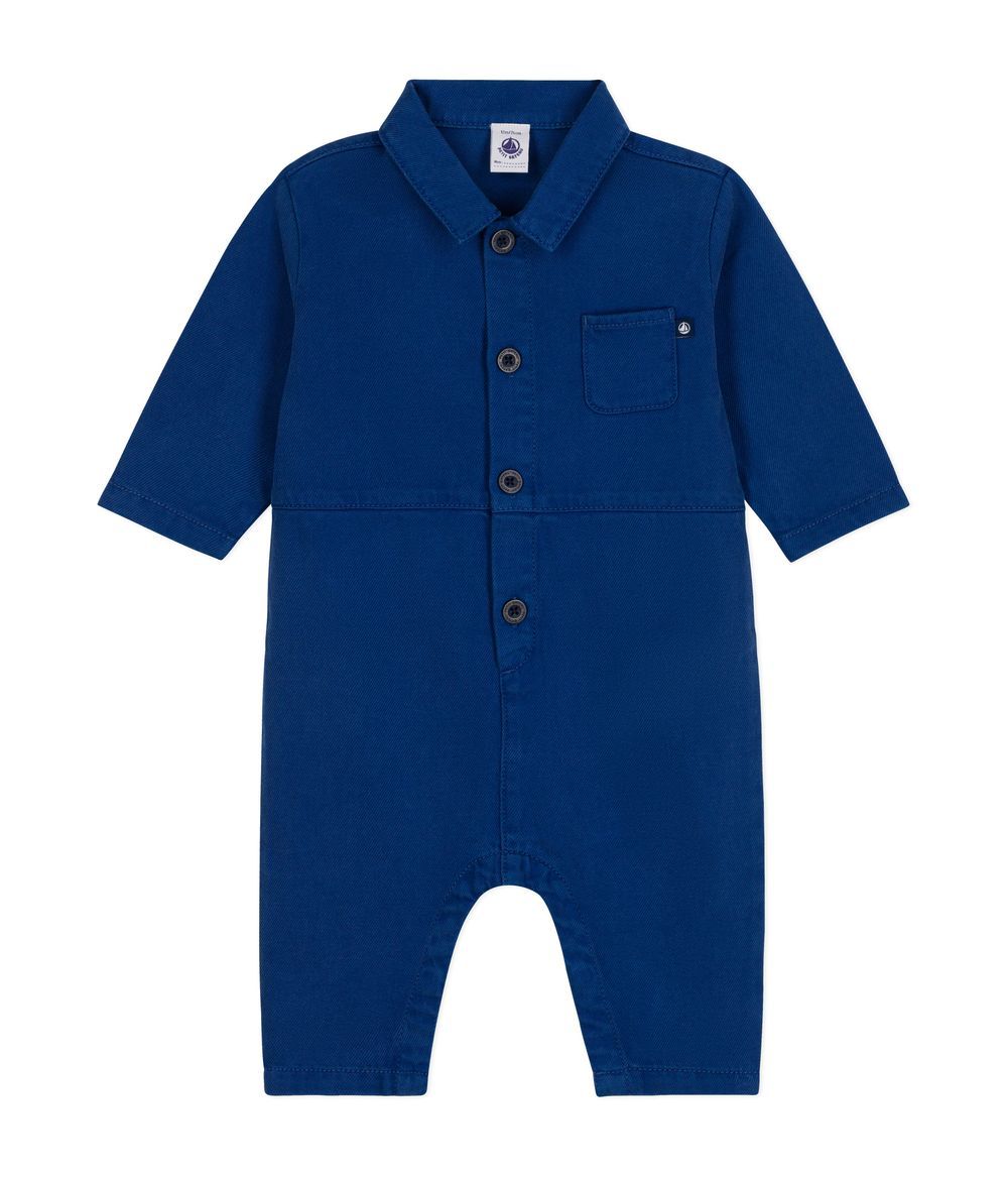 Petit Bateau - Babies' Cotton/Lyocell Jumpsuit