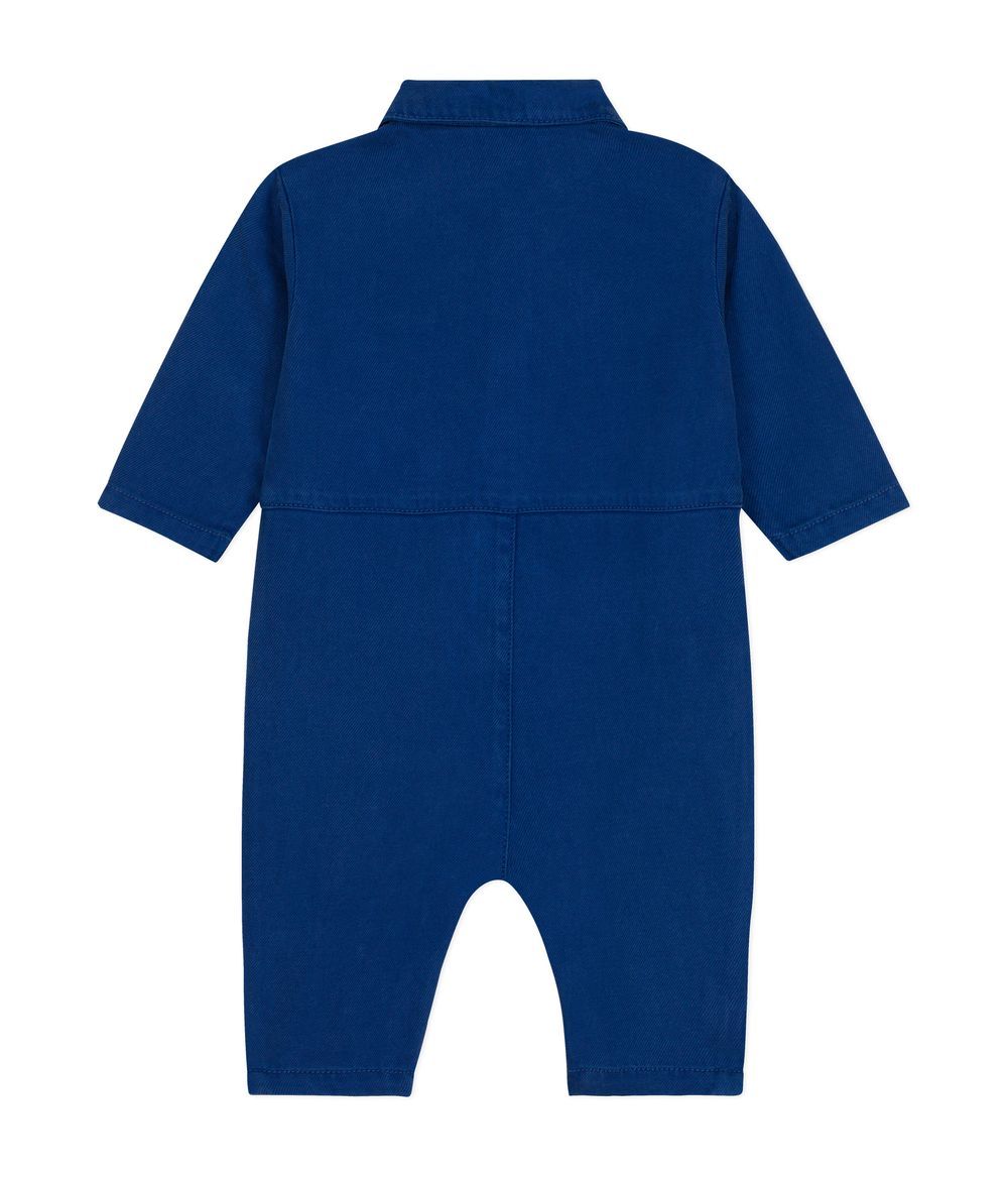 Petit Bateau - Babies' Cotton/Lyocell Jumpsuit