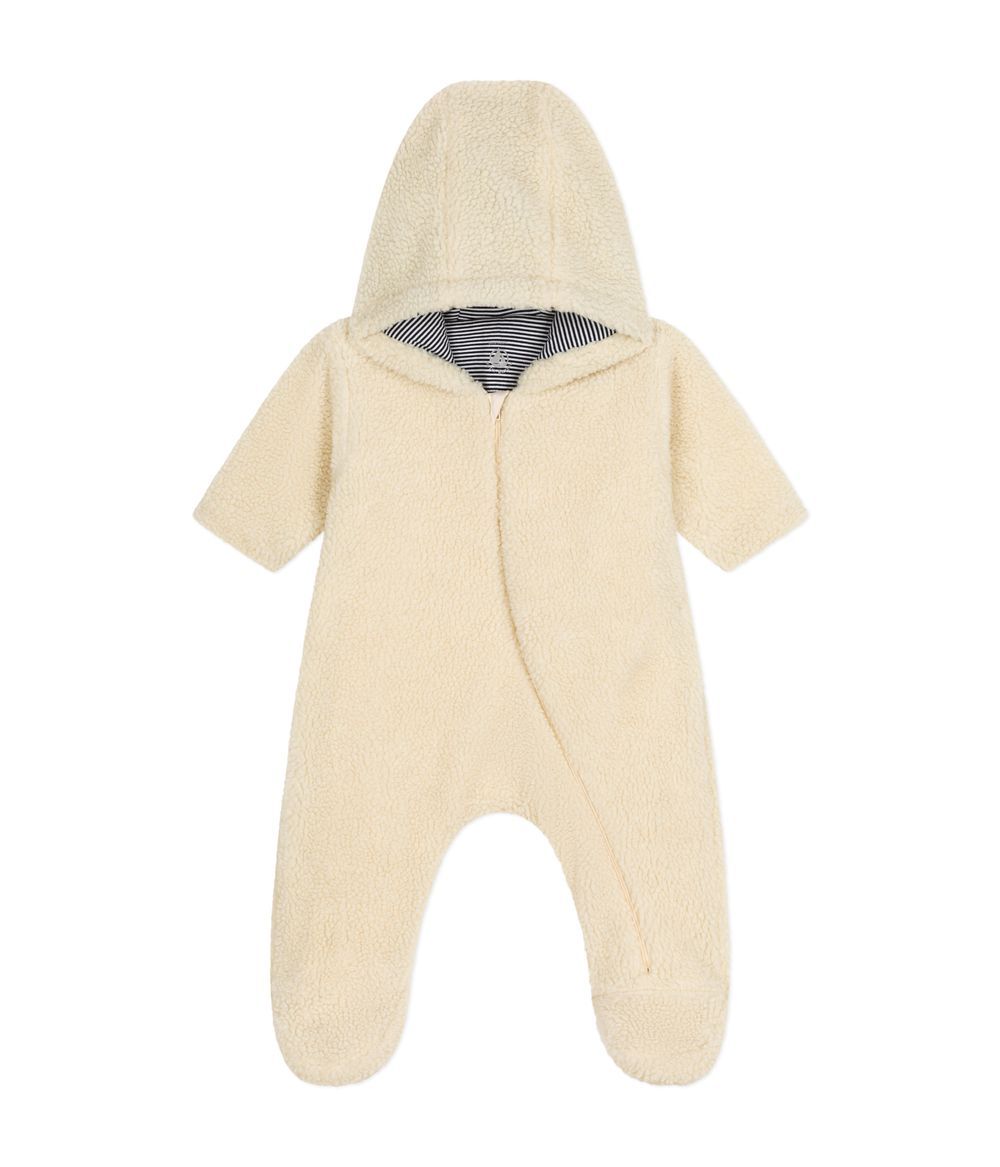 Petit Bateau - Babies' Sherpa Snowsuit