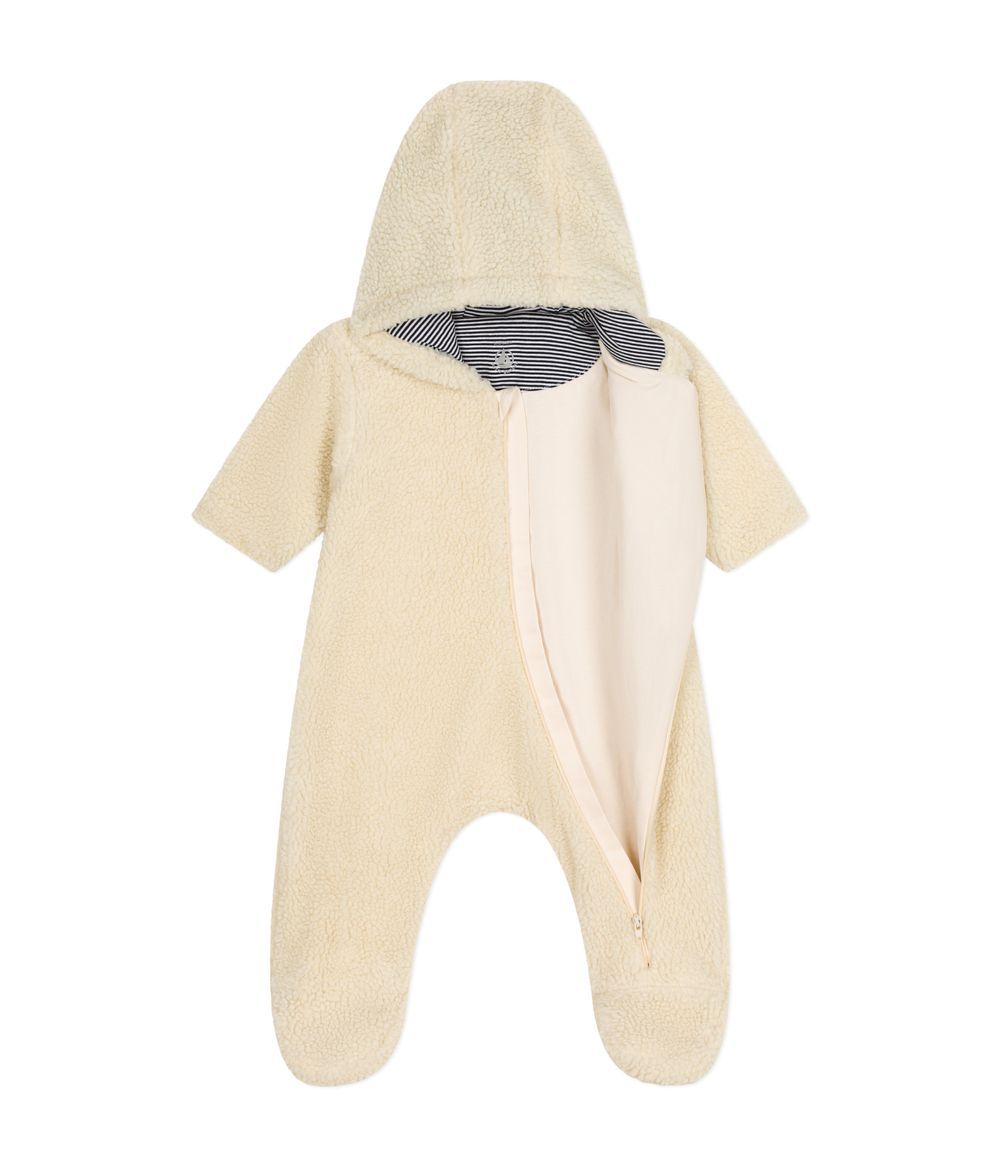 Petit Bateau - Babies' Sherpa Snowsuit