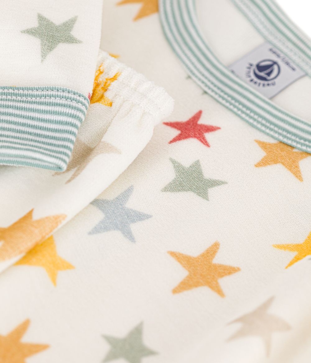 Petit Bateau - 2pc-Set - Star Printed Pyjama