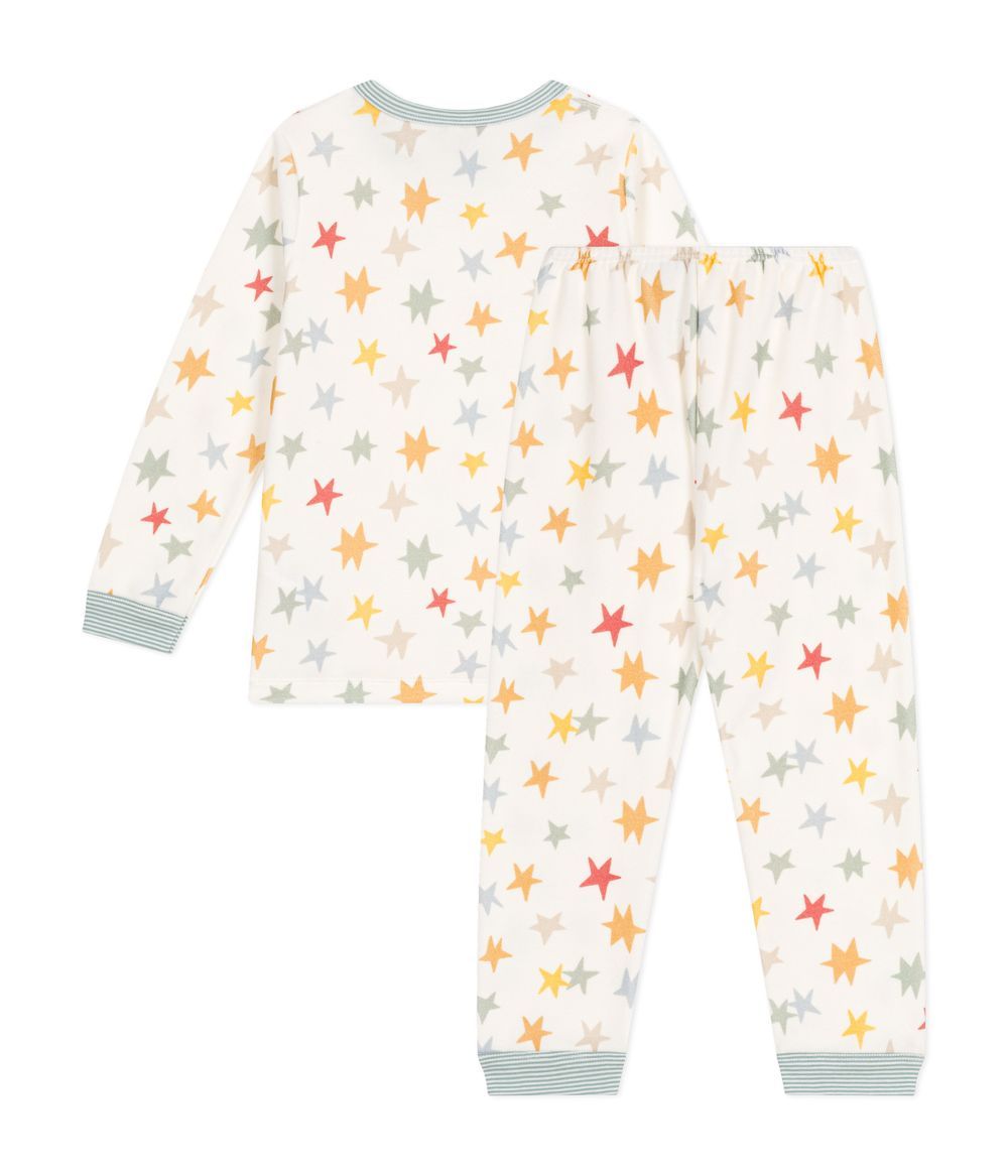 Petit Bateau - 2pc-Set - Star Printed Pyjama