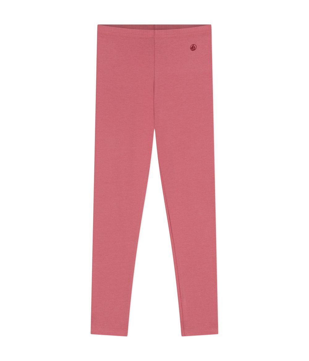 PETIT BATEAU - Girls' Legging - Rosewood Pink