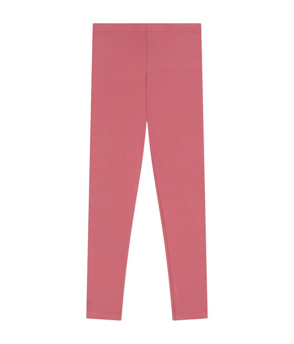 PETIT BATEAU - Girls' Legging - Rosewood Pink