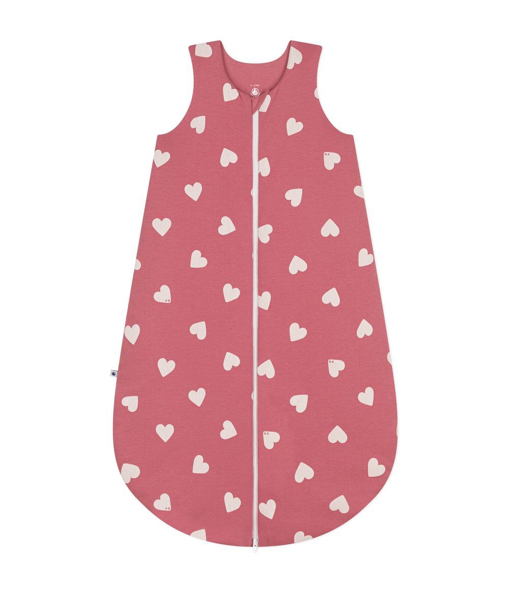 Petit Bateau - Babies 2.5 Tog Cotton Sleeping Bag - Rosewood