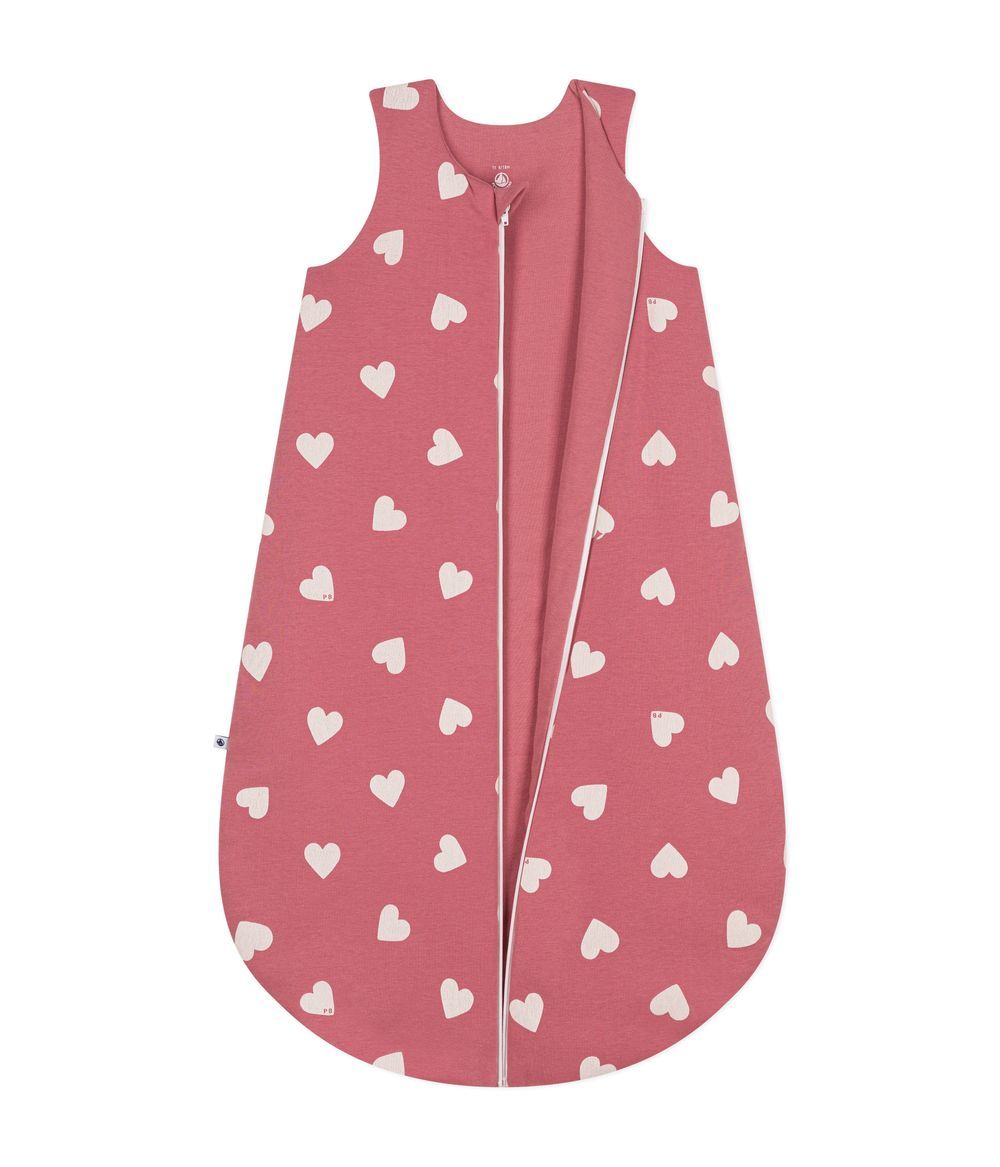 Petit Bateau - Babies 2.5 Tog Cotton Sleeping Bag - Rosewood