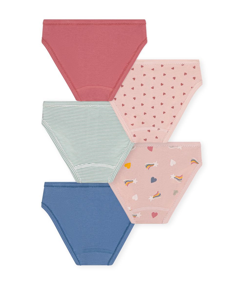 Petit Bateau - 5pc-Set - Girls Underwear