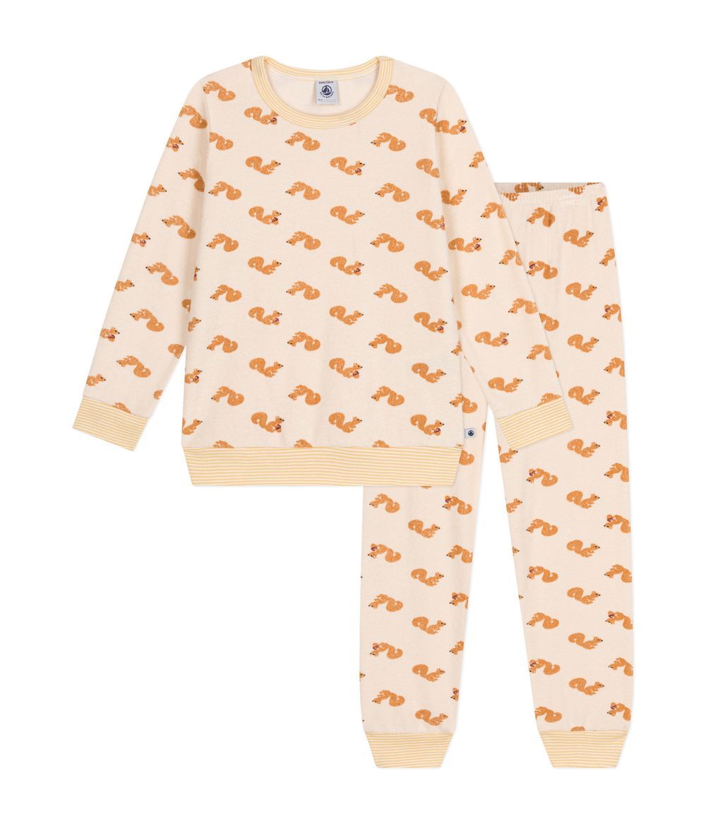 Petit Bateau - 2pc-Set - Squirrel Printed Pyjama