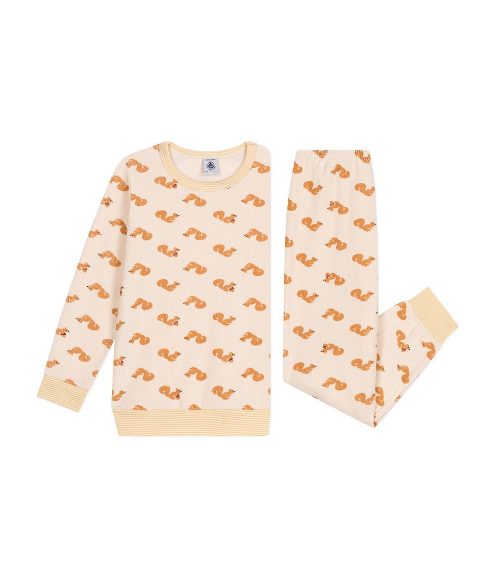 Petit Bateau - 2pc-Set - Squirrel Printed Pyjama