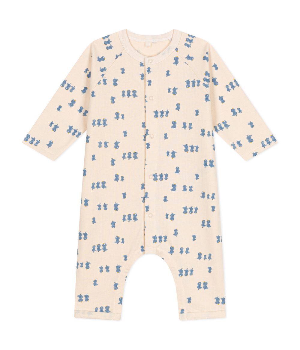 Petit Bateau - Babies' Fleece Jumpsuit