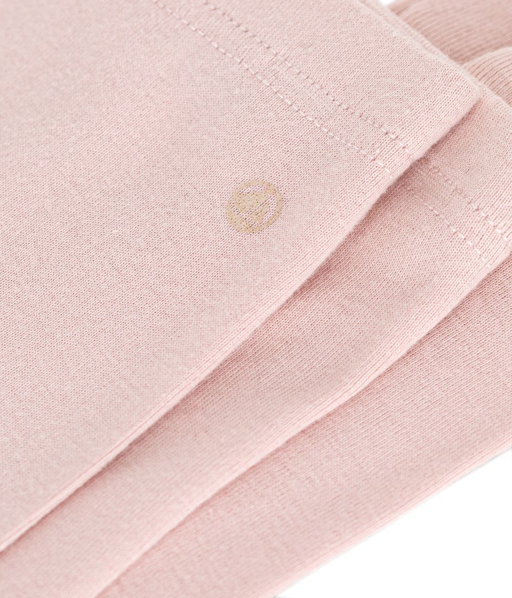 Petit Bateau - Babies Cotton Leggings - Saline Pink