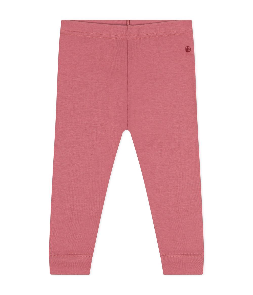 Petit Bateau - Babies' Cotton Leggings - Rosewood Pink