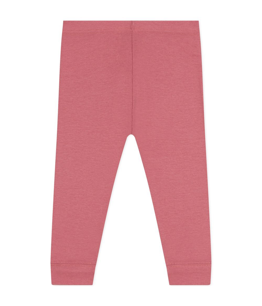 Petit Bateau - Babies' Cotton Leggings - Rosewood Pink