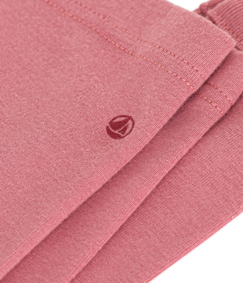 Petit Bateau - Babies' Cotton Leggings - Rosewood Pink