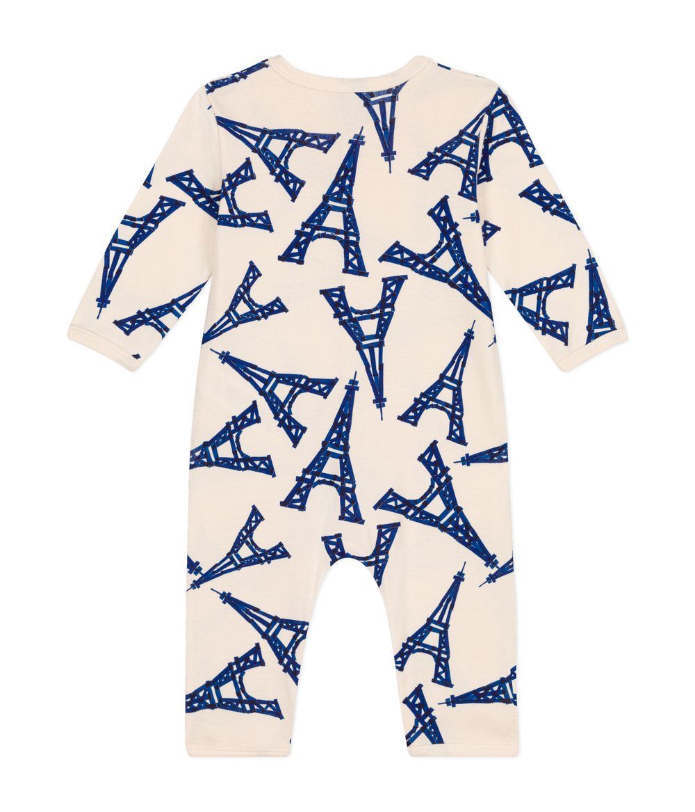 Petit Bateau - Babies' Cotton Paris Themed Pyjamas