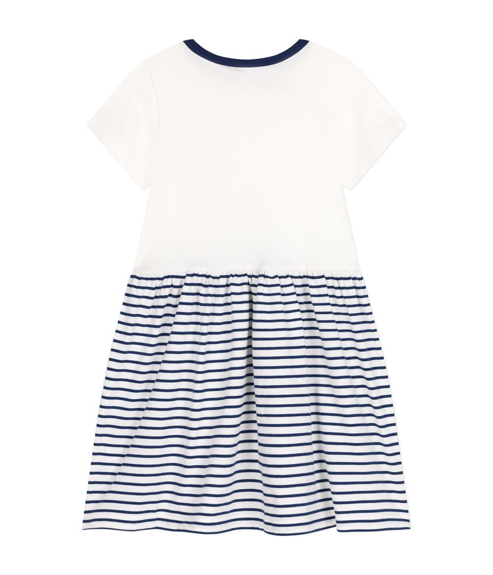 Petit Bateau - Little Girls' Cotton Short-Sleeved Dress