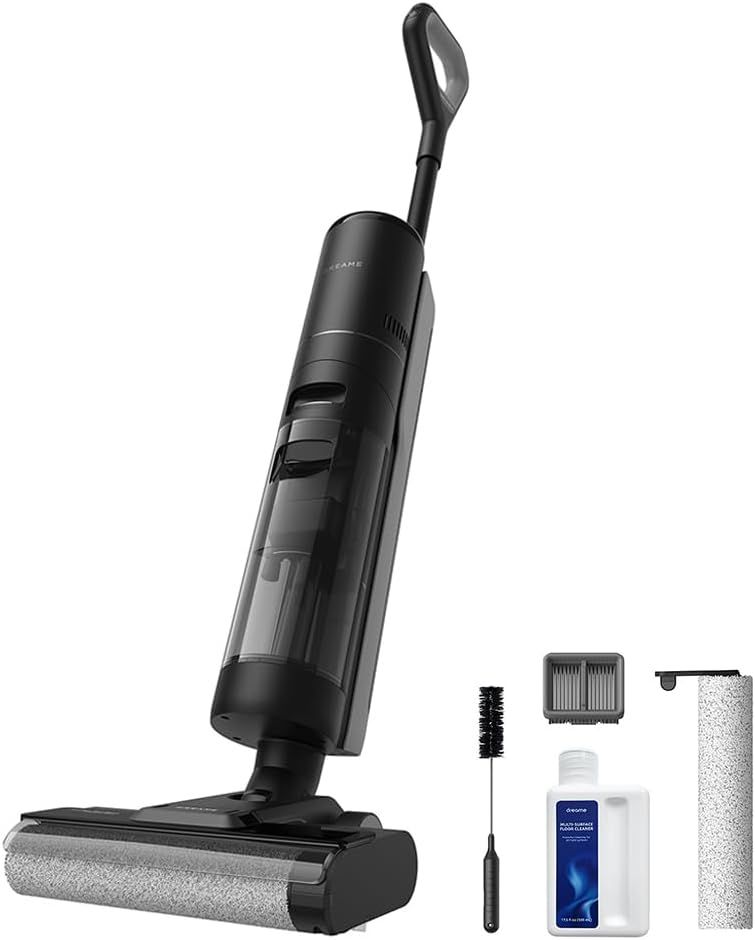 Dreame - H12S AE Wet Dry Cordless Vacuum Cleaner - Black