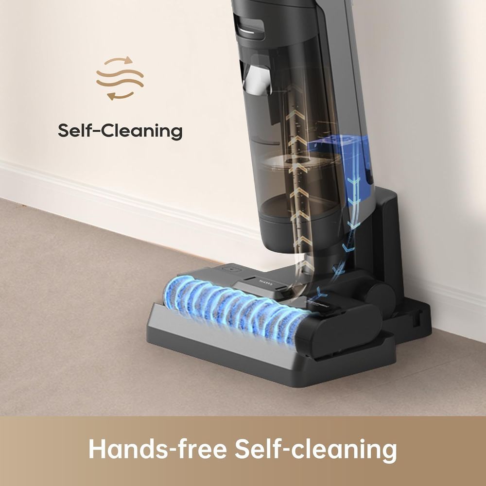 Dreame - H12S AE Wet Dry Cordless Vacuum Cleaner - Black