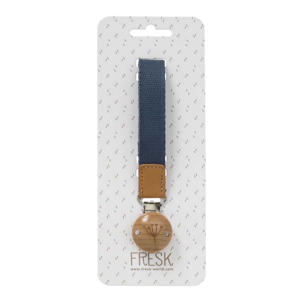 Fresk - Pacifier Clip - Dark Indigo