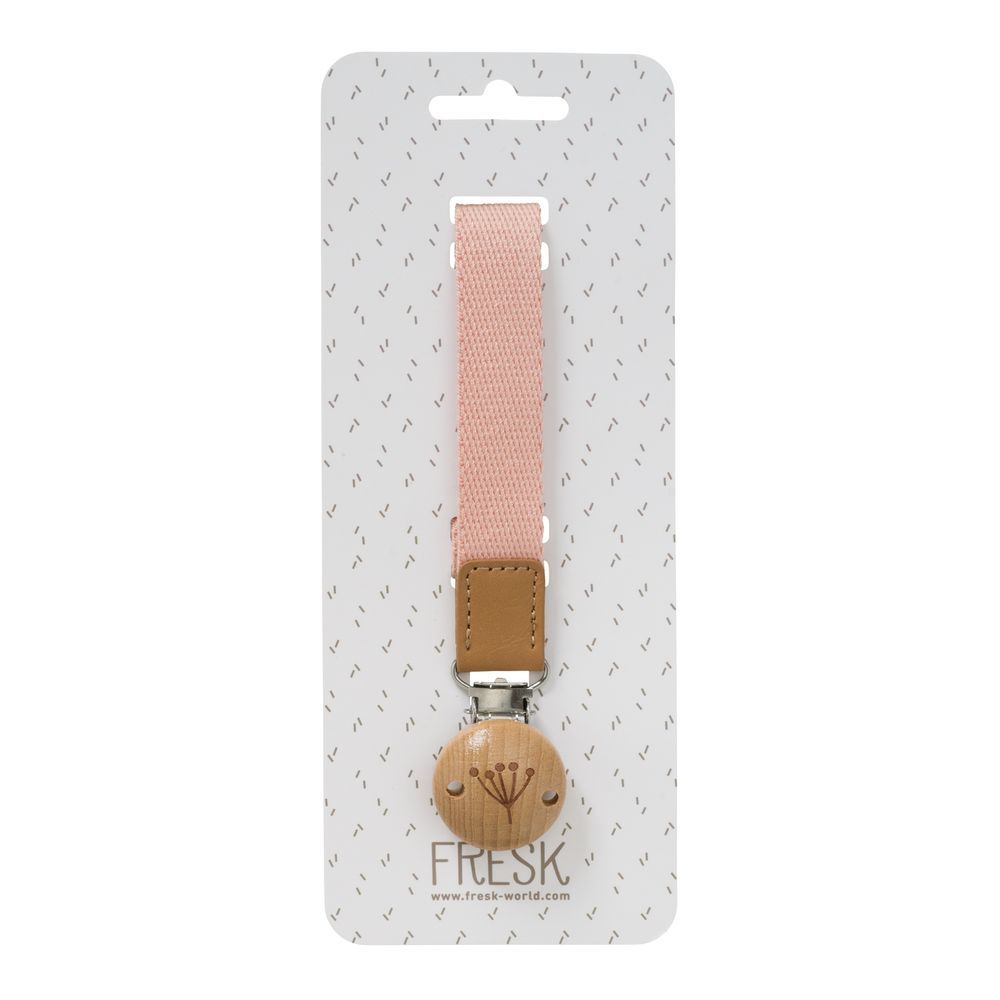 Fresk - Pacifier Clip - Dusty Pink