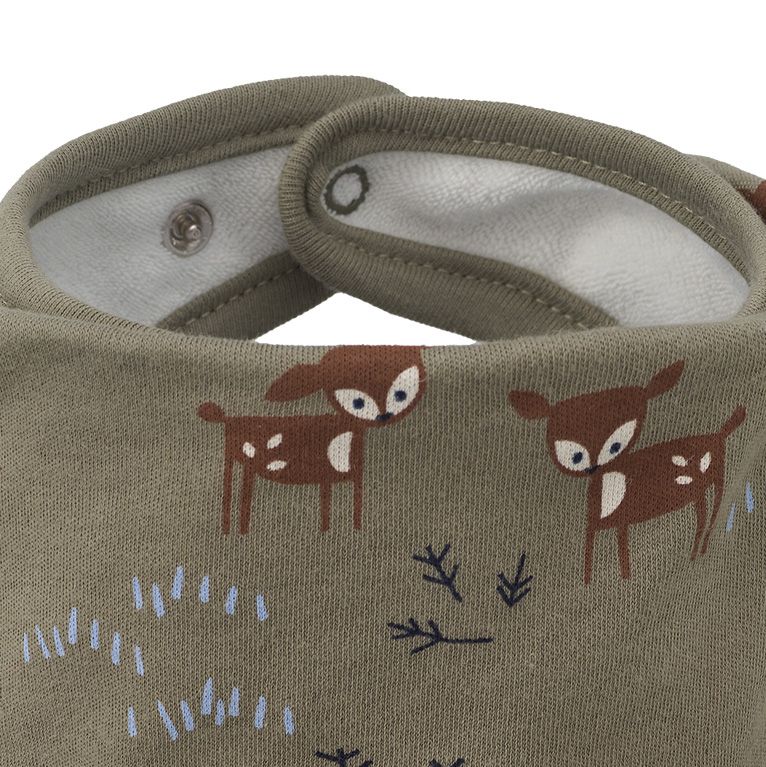 Fresk - Bandana Bib - Deer Olive