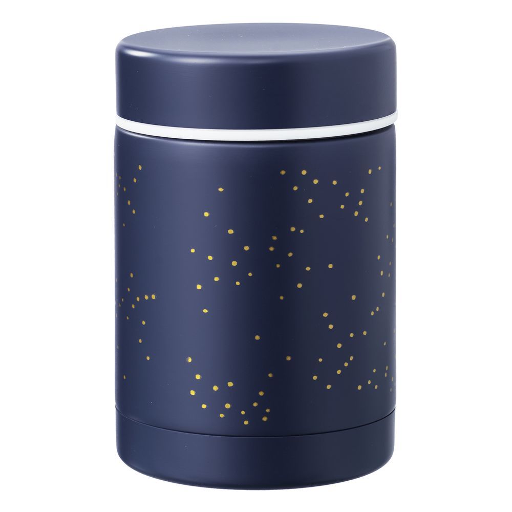 Fresk - Food Jar Duo - Indigo Dots and Rabbit - 2 Pcs