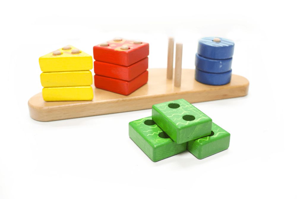 Edu Fun - Shapes & Stacking Board