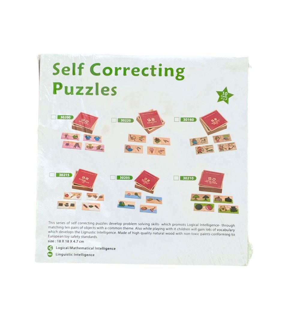 Edu Fun - Self Correcting Puzzles - Opposites