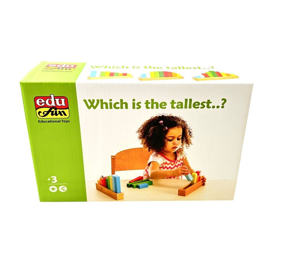 Edu Fun - Which Is The Tallest ….? Educational Toys - B