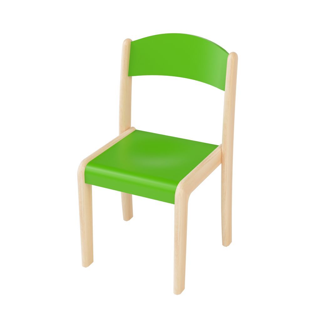 Edu Fun - Deluxe Kids Chair - Green - 35 cm