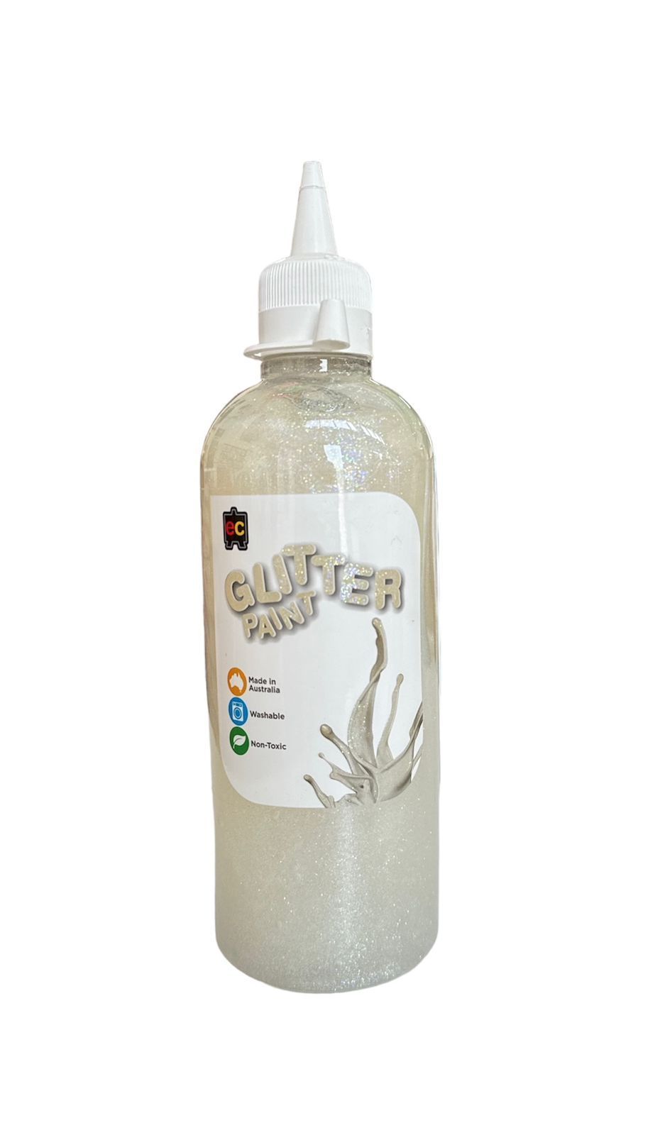 Edu Fun - Glitter Paint - Fairy Krystal - 500 ml