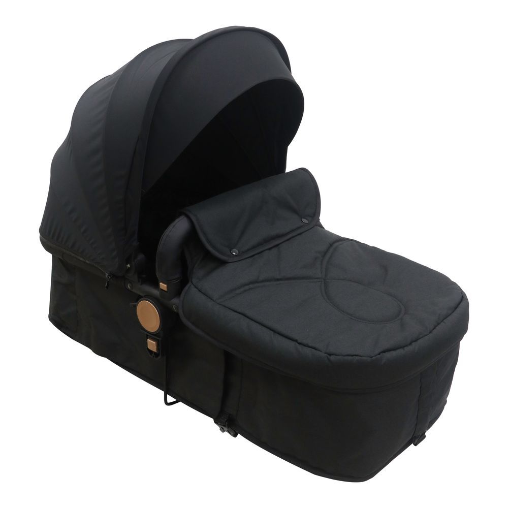 Bebesitos - Grandlux 3-In-1 Reversible Bassinet Stroller Pram - Black