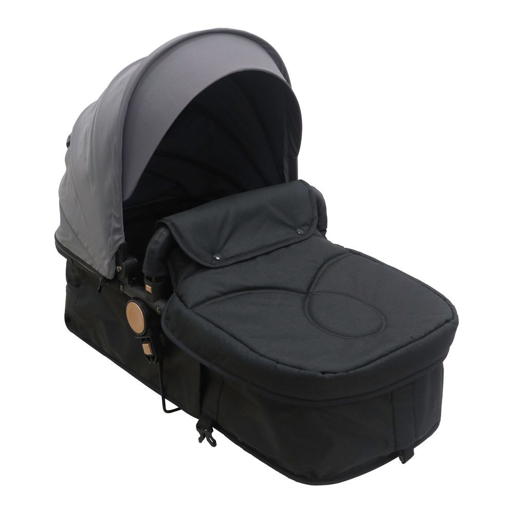 Bebesitos - Grandlux 3-In-1 Reversible Bassinet Stroller Pram - Grey