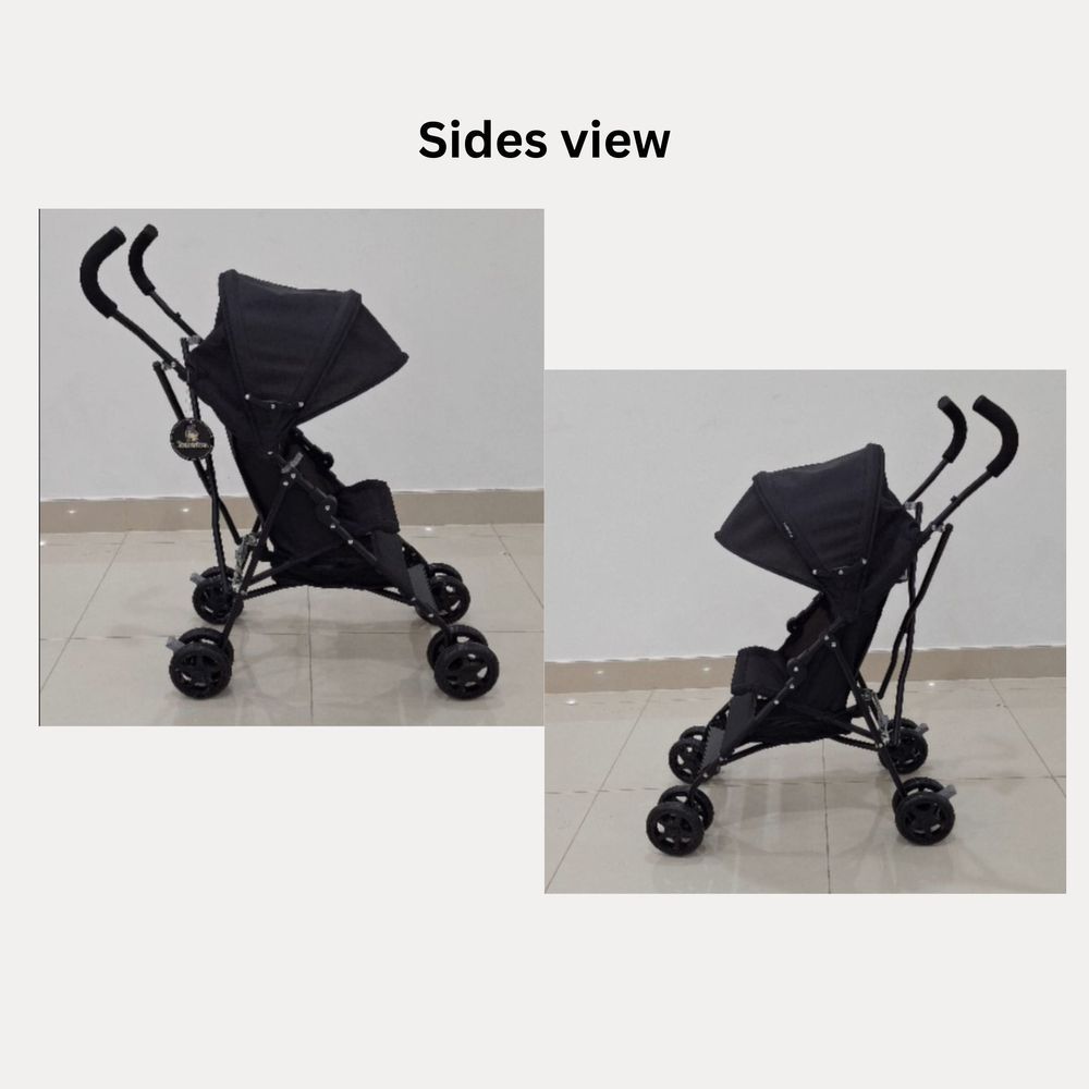 Bebesitos - Lightweight Umbrella Stroller For Daily Use - Black