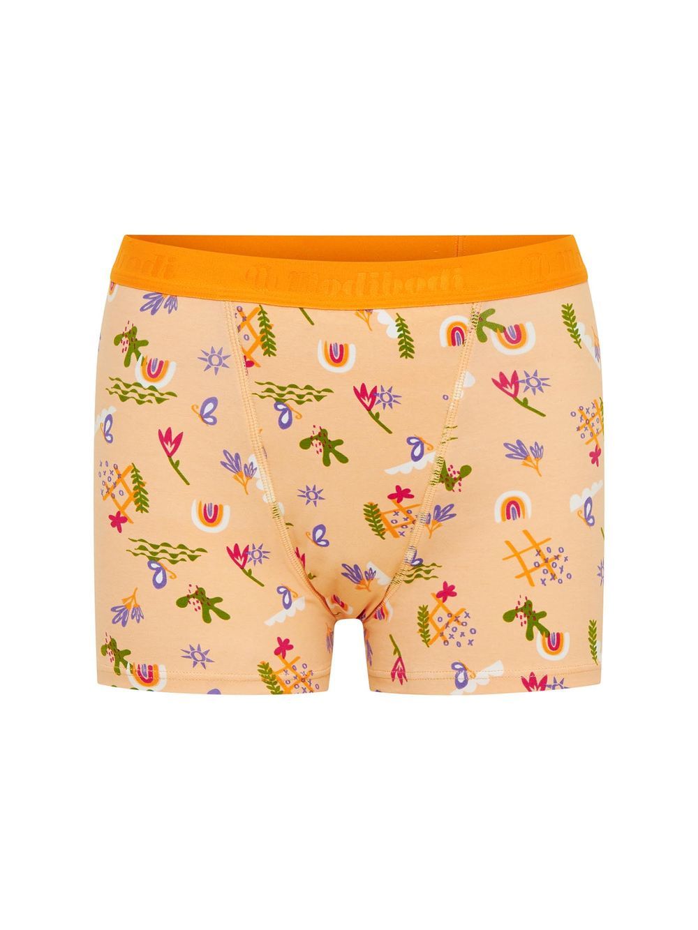 Modibodi - Period Proof Teen Boyshort Underwear - Summer Haze - Orange