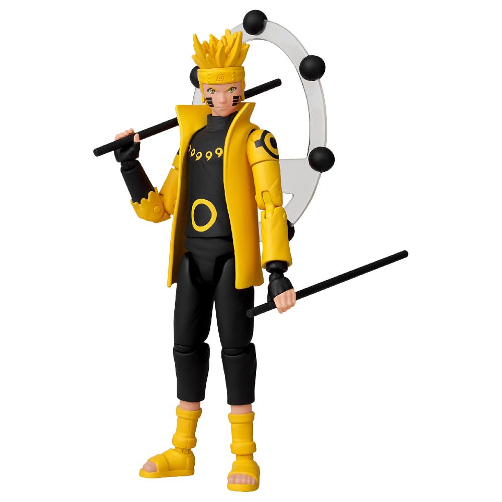 Bandai - Anime Heroes Naruto Uzumaki Naruto Sage Figure - 6.5-Inch