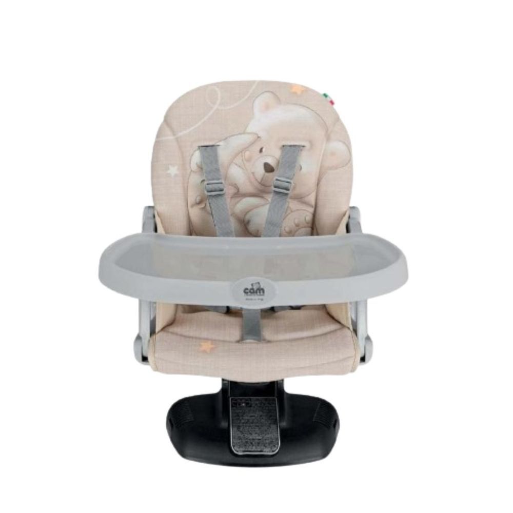 Cam - Smarty Baby Feeding Chair - Teddy Moon - Beige