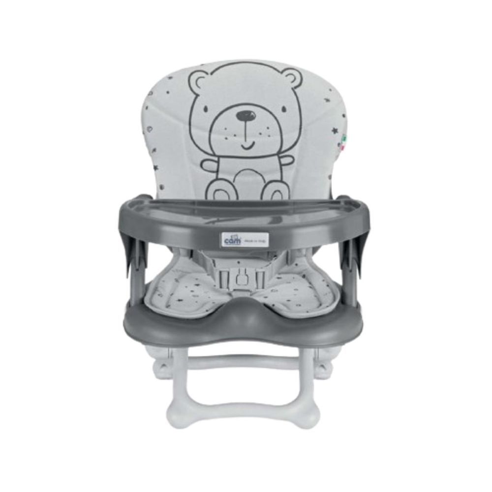 Cam - Smarty Con Imbottitura High Chair - Grey