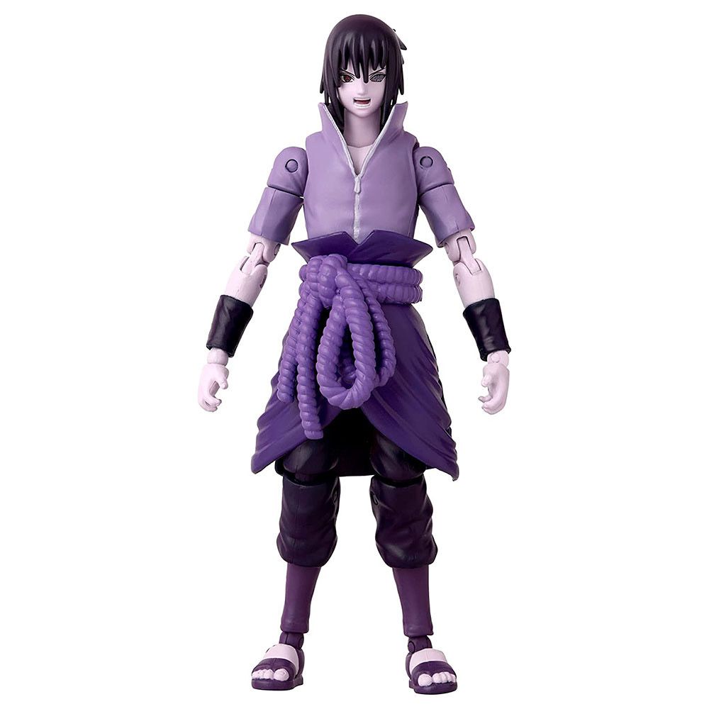 Bandai - Anime Heroes Naruto Uchiha Sasuke Figure - 6.5-Inch