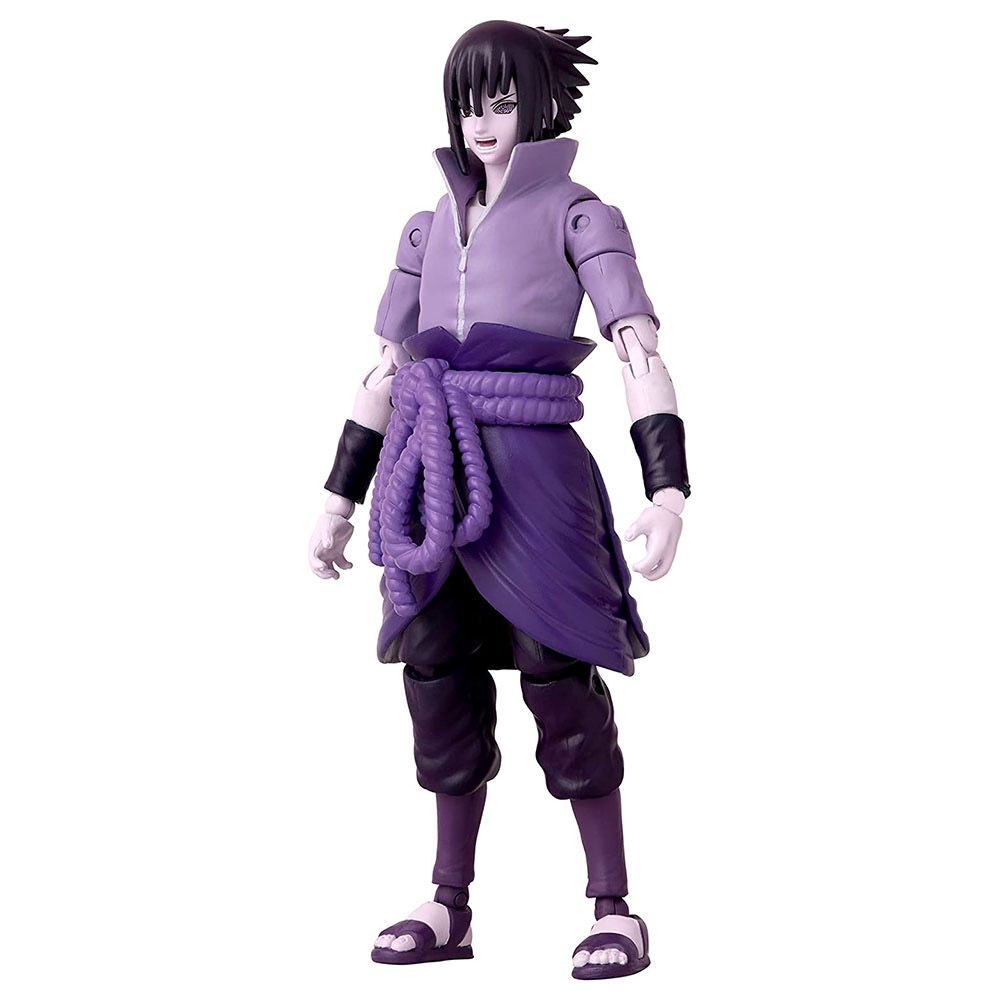 Bandai - Anime Heroes Naruto Uchiha Sasuke Figure - 6.5-Inch