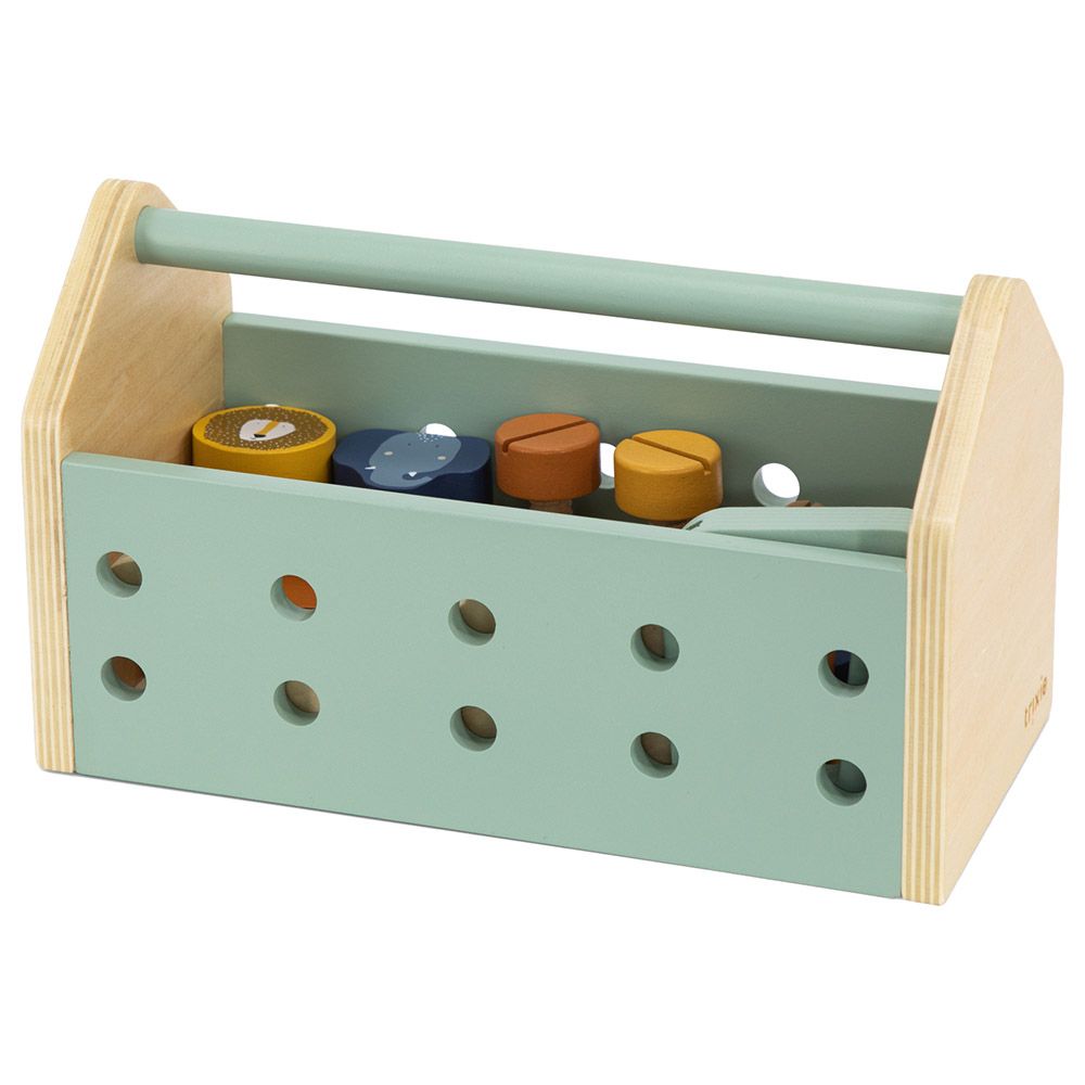 Trixie - Wooden Toolbox - Mint