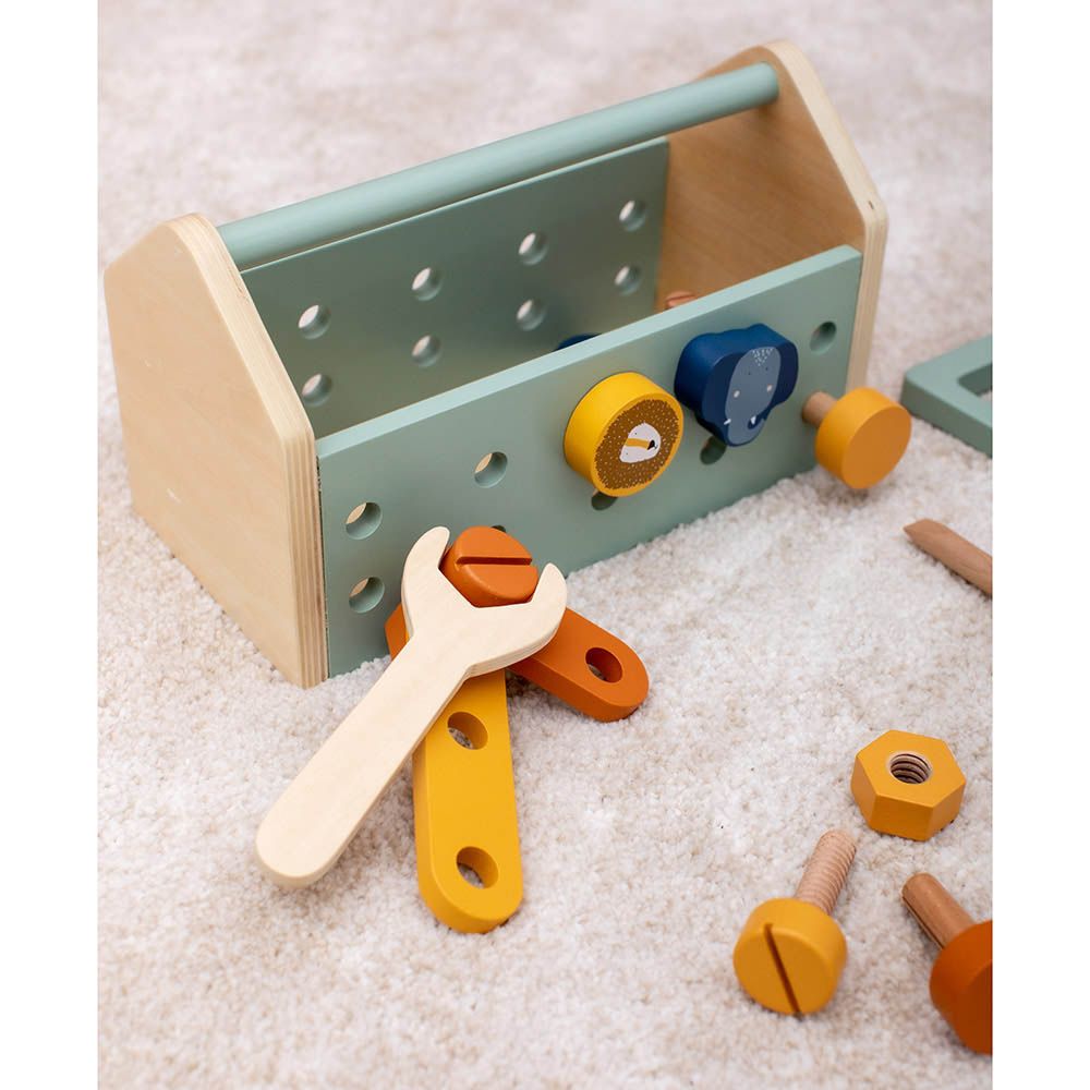 Trixie - Wooden Toolbox - Mint