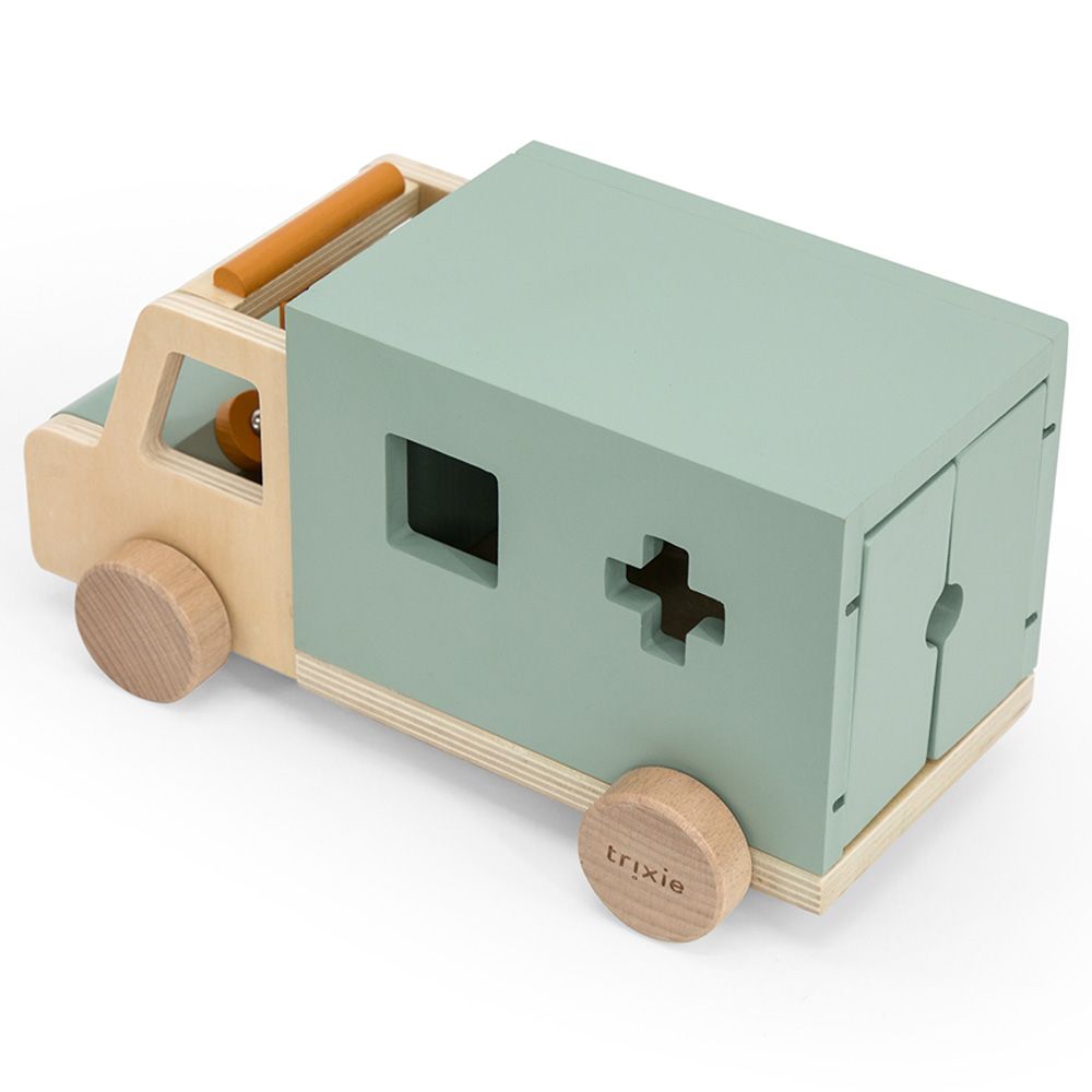 Trixie - Wooden Ambulance - Green