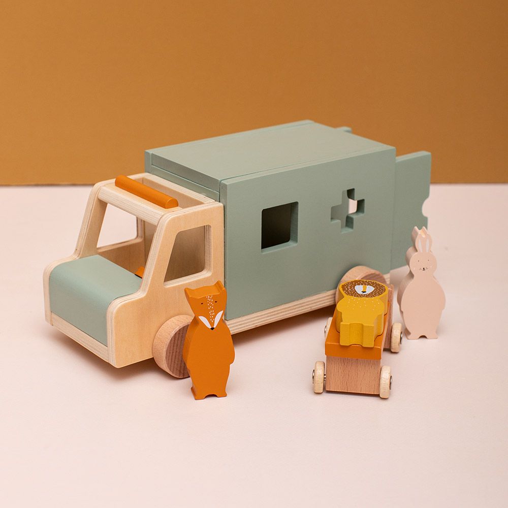 Trixie - Wooden Ambulance - Green