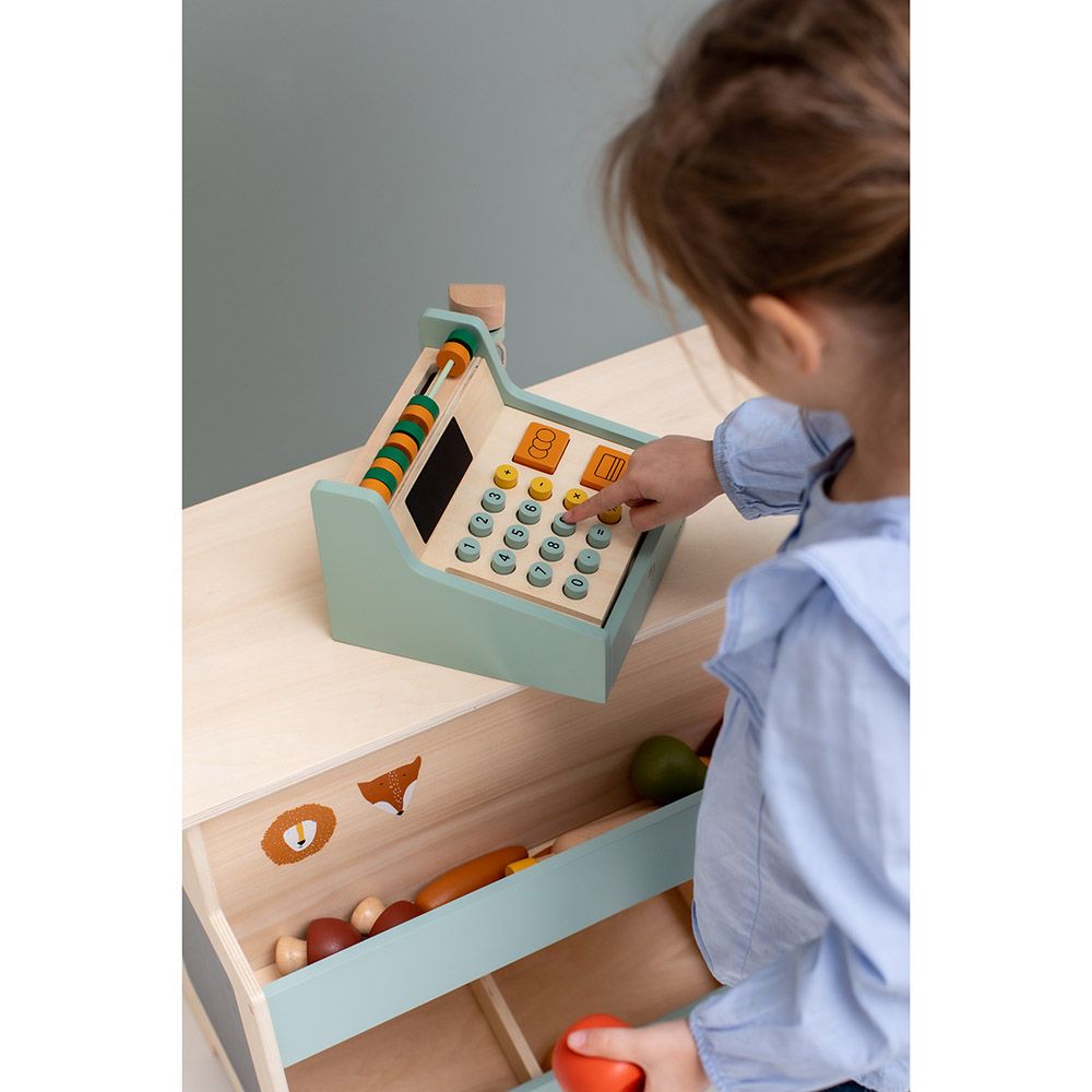 Trixie - Wooden Cash Register With Accessories