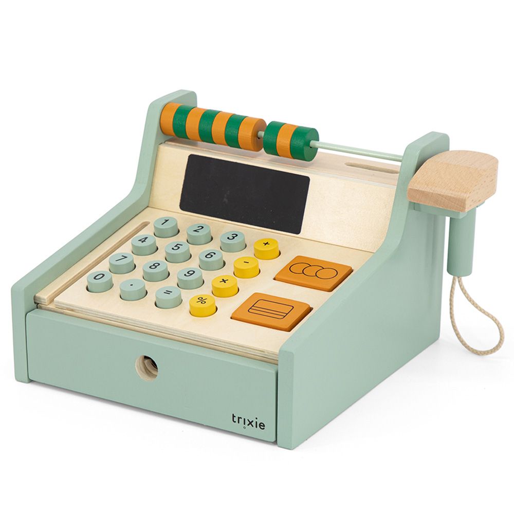 Trixie - Wooden Cash Register With Accessories