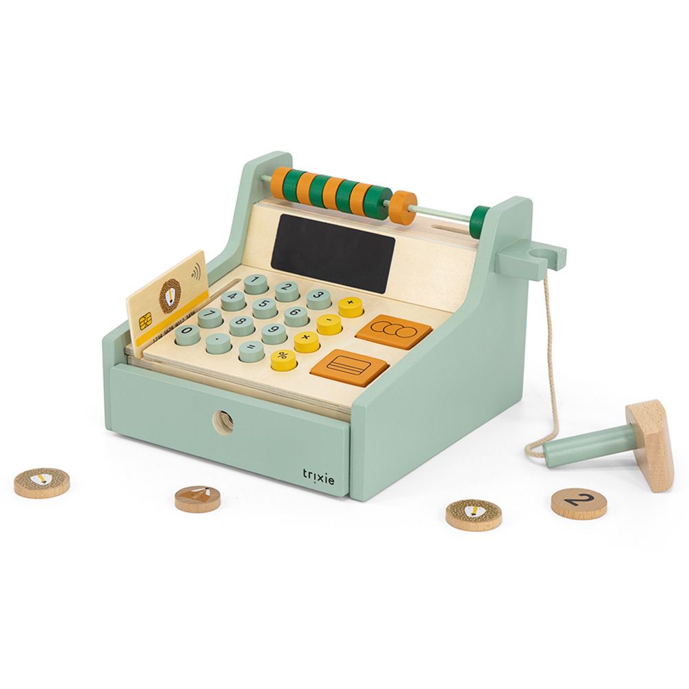 Trixie - Wooden Cash Register With Accessories