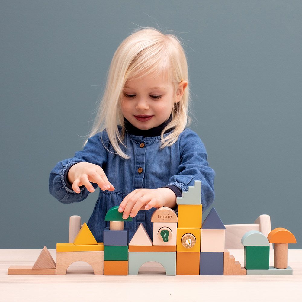 Trixie - Wooden Block City - 31Pcs